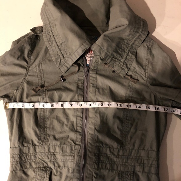 Army Military Green Utility Jacket by Decree Size  (S) - Picture 8 of 8